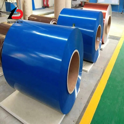 PVDF Coating PPGI Steel Coil Ral 5015 aluminium coil berlapis warna