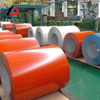 PVDF Coating PPGI Steel Coil Ral 5015 aluminium coil berlapis warna