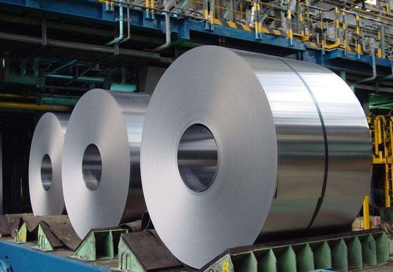ASTM JIS Dx51d Galvanized Rolled Coil Hot Diped dengan Lapisan Spangle Normal