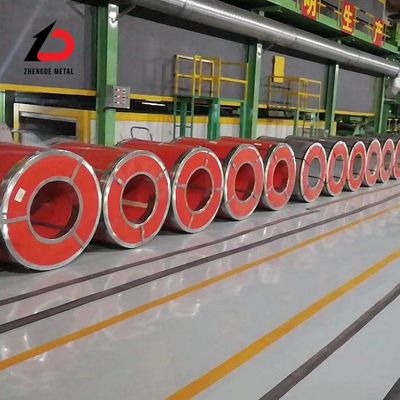 DB460 ASTM PPGI Coil Sheet Steel Tdc51dzm 0.1mm-3.0mm Z120 Disesuaikan