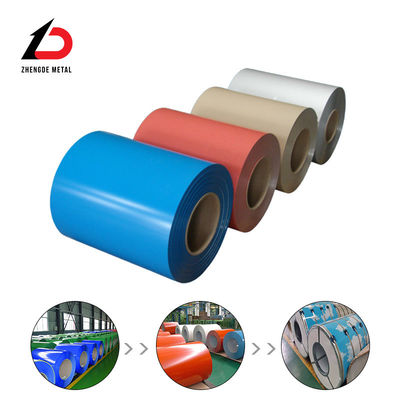 2mm PPGI PPGL Coil Ral Warna Customized Galvanized Rolled Coil