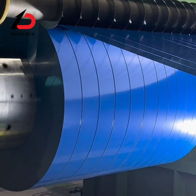 RoHS PPGI Steel Coil Prepainted Color Coated Sheet Coil Lebar 3000mm