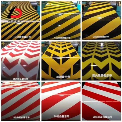 Ral9010 Warna Prepainted Galvanized Steel Coil PPGI PPGL Untuk atap rumah Lembar bahan bangunan
