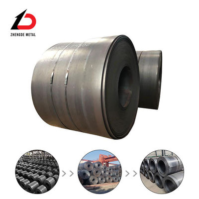 Hot Rolled ASTM A36 Carbon Steel Coil Hitam SPCC S235jr Ms CRC Gelas ringan