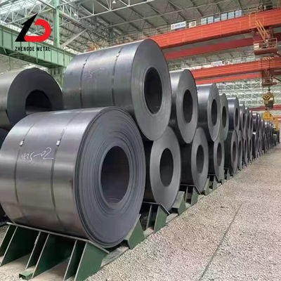 HRC Hitam A36 Low Carbon Steel Coil Ss400 Q235 Q355 Q345 S275jr Digulung Panas