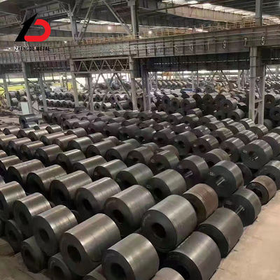 HRC Hitam A36 Low Carbon Steel Coil Ss400 Q235 Q355 Q345 S275jr Digulung Panas