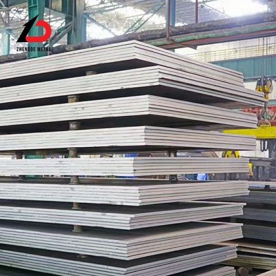 Q235B Ss400 S235jr ASTM A36 St37-2 Q345b S355jr Plat baja bergelombang panas Lemparan besi datar Jaring lentur formwork lembaran logam untuk konstruksi beton