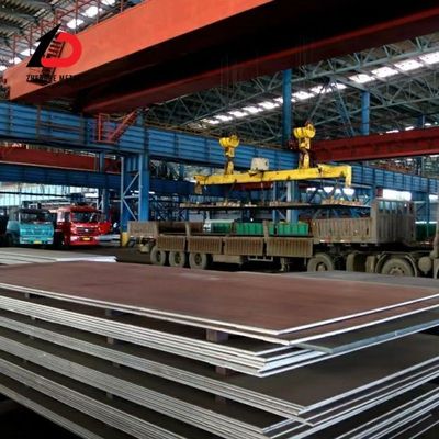 Pabrik Pemasok Plat Baja Berkualitas Tinggi yang Digulung Panas untuk Konstruksi