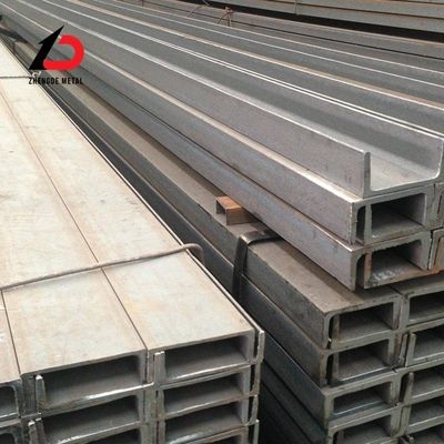 S330 Ss400 Baja struktural H yang digulung panas 100*55*5*8.5 120*60*5.5*9 Baja Cu Channel yang dapat disesuaikan