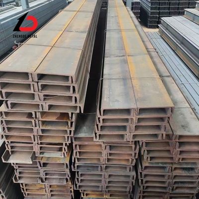 A36 Carbon Steel C Channel dengan Harga Kompetitif 41X41 41*21 Hot DIP Galvanized U Channel Steel