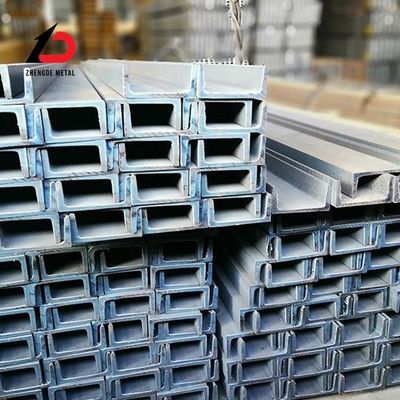 Cold Rolled Carbon Steel U Channel Struktural U Channel Dengan Galvanized En S235jr