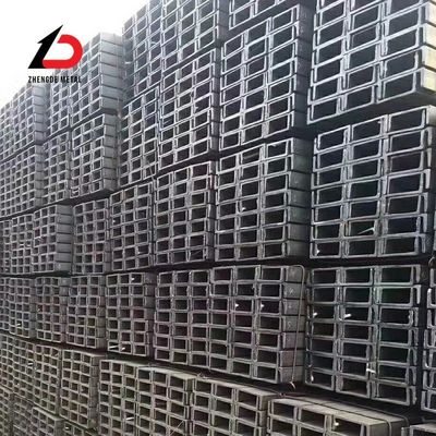 Cold Rolled Carbon Steel U Channel Struktural U Channel Dengan Galvanized En S235jr
