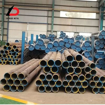 Industri Minyak dan Gas Digunakan Dimensi Custom 16mn Hot Rolled Seamless Steel Pipe