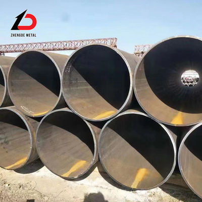 Ms Steel Pipeline Agrikultur Irigasi Diameter Besar Ringan Low Carbon Steel Pipe Harga Pabrik