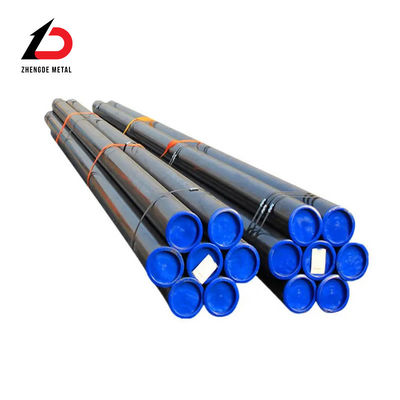 Pipa Baja Karbon A106 Grb A53 Grb API 5L X42/X52/X65/X70/X80 A333 Pipa Tanpa Sambungan Baja Alloy Sch40 Sch80 Tabung Gas Fluida Tanpa Sambungan