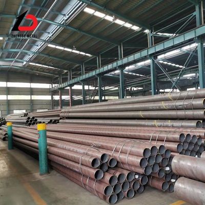ASTM A36 A53 4130 42CrMo 15CrMo St37 C45 Sch40 A106 Alloy Seamless Round Carbon Steel Tube/Pipe untuk Bahan Bangunan