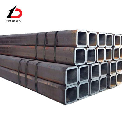 China Factory S235jr Ss400 S235j0 A572 Baja Karbon Rektanguler Tube Seamless Low Carbon Seamless Steel Tube Galvanized Rektanguler Tube untuk Bahan Bangunan