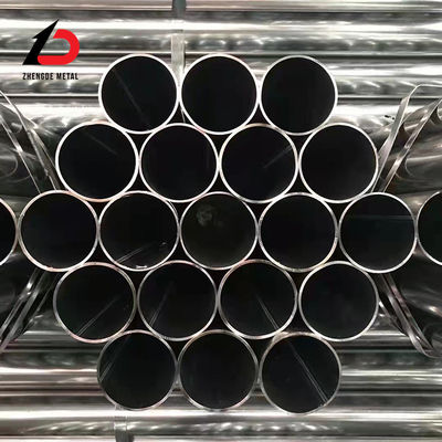 ASTM DN60 80 Sch.20 40 Pipa Bulat Galvanis Persegi Panjang Tabung Persegi Galvanis Dinding Tipis Dinding Tebal Diameter Besar Pipa Baja Las Galvanis Stok Spot