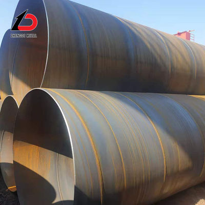 Pipeline Gas Alam dan Minyak API 5L L245, L360, A53, J55, N80, X42, X46, X52 Pipa Baja Karbon Pipa Las Spiral