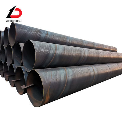 A106 A36 A53 6mm-20mm Tipe baja tebal SSAW 609 mm Spiral welded steel pipe yang digunakan untuk pipa minyak dan gas