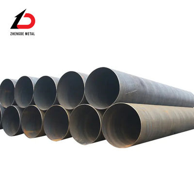 A106 A36 A53 6mm-20mm Tipe baja tebal SSAW 609 mm Spiral welded steel pipe yang digunakan untuk pipa minyak dan gas