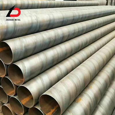 Bahan Bangunan Logam Pipa Baja Las Disesuaikan ERW Pipa Baja Karbon Las Untuk Konstruksi