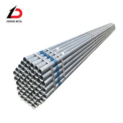 Diameter yang disesuaikan 20mm 35mm 40mm 4 Inch Dx53D+Z Z100 Z275 Hot Dip Round Galvanized Pipe Galvanized Round Pipe