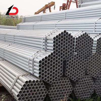 Diameter yang disesuaikan 20mm 35mm 40mm 4 Inch Dx53D+Z Z100 Z275 Hot Dip Round Galvanized Pipe Galvanized Round Pipe