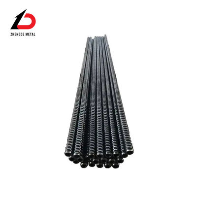 Kualitas tinggi kekuatan tinggi Full Threaded Steel Self Boring Anchor Bolt Hollow Anchor / Hollow Anchor Bar / Anchor Rod untuk industri pertambangan