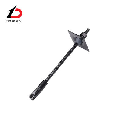 Kualitas tinggi kekuatan tinggi Full Threaded Steel Self Boring Anchor Bolt Hollow Anchor / Hollow Anchor Bar / Anchor Rod untuk industri pertambangan