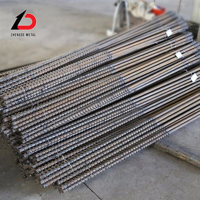Kekuatan tarik tinggi 20mnsi Industri Pertambangan Pengeboran diri Batu berlubang Pengeboran Bolt Dingin / Panas Digulingkan Anchor Rod Dingin-Ditarik untuk Mesin Industri Kimia