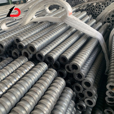 Dimensi yang disesuaikan 3/8&prime;&prime; Full Threaded Steel Self Drilling Rock Bolt / Hollow Anchor Bar / Anchor Rods