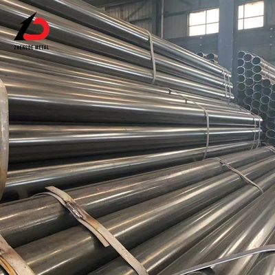 Pipa Baja Bulat Pipa Baja Las ASTM DN15 DN40 Baja Karbon