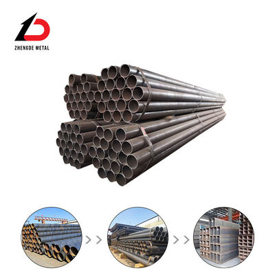 Pipa Baja Bulat Pipa Baja Las ASTM DN15 DN40 Baja Karbon