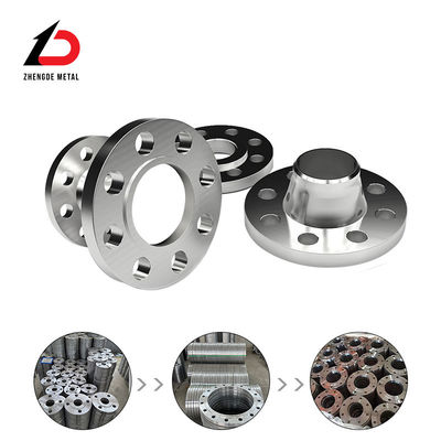 ASME ANSI B16.5 RF / FM 304 316 304L 316L Tembaga Pengelasan Leher Flange Baja Karet OEM Produsen