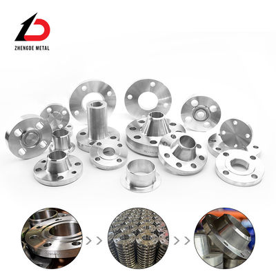 ASME ANSI B16.5 RF / FM 304 316 304L 316L Tembaga Pengelasan Leher Flange Baja Karet OEM Produsen