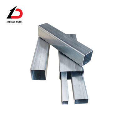 Ukuran standar Eropa yang disesuaikan 20*20mm 40*40mm 60*60mm 80*80mm Galvanized Steel Square Tube/Pipe