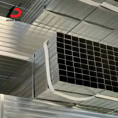 Pabrik Disesuaikan 20*30 30*40 40*60 60*80*2/1.5mm Hot Dip Galvanized Rectangular Tube/Pipe