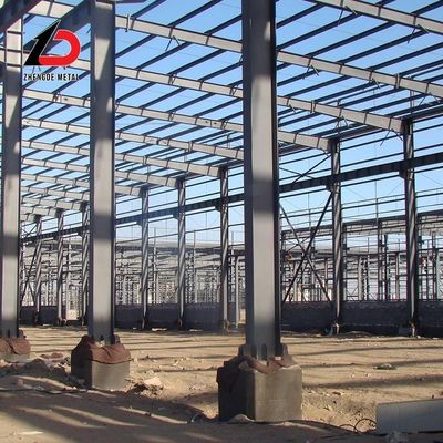 Struktur Kerangka Baja Prefab Customized Gudang Prefabrikasi