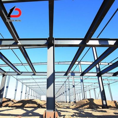 Desain Pembuatan Struktur Kerangka Baja Gudang Struktur Baja Logam