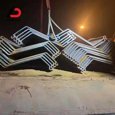 ASTM A690 Tipe U Steel Sheet Piles Cold Rolled Personalize Surface