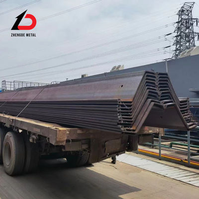 ASTM A690 Tipe U Steel Sheet Piles Cold Rolled Personalize Surface