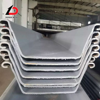 400*170 U Z L Steel Sheet Pile Dengan Ukuran Disesuaikan