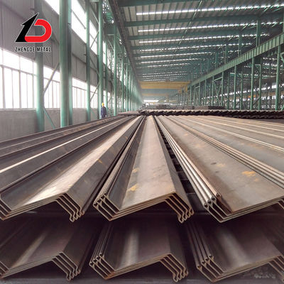 400*170 U Z L Steel Sheet Pile Dengan Ukuran Disesuaikan