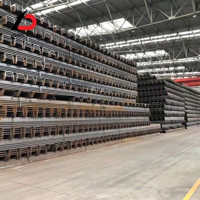 AISI Standar 400 X 100 Karbon Steel Sheet Piles Cold Formed Tipe U Z