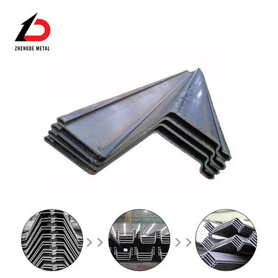 AISI Sy295 Lembar tumpukan 600 X 130 Sy390 Type3 Type4 Ringan digulung panas