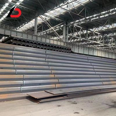 U Tipe Cold Rolled Sheet Pile Disesuaikan Sy290 Untuk Dinding Pendukung