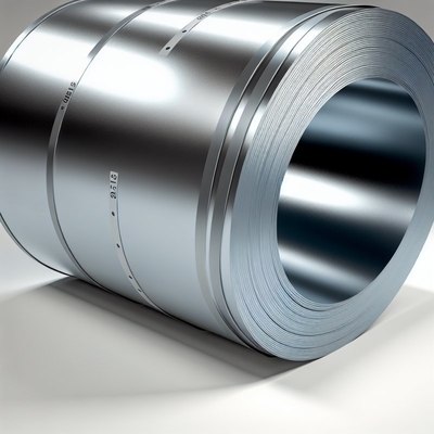 Kumparan Baja Galvanis DX51D+AZ Lapisan Seng 5-12μm Lebar 1250mm