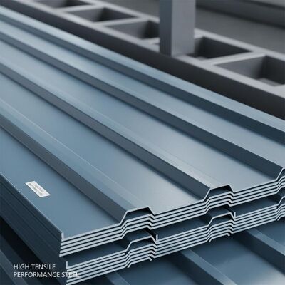 Panel Baja Galvanis Pra-cat Kekuatan Tarik Tinggi Memberikan Kinerja dalam Aplikasi Struktural dan Mekanis