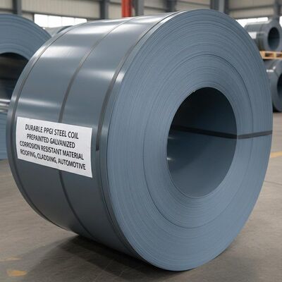 Kumparan Baja PPGI yang Dicat Sebelumnya Kumparan Baja Galvanis Tahan Korosi untuk Atap, Kelongsong, dan Otomotif